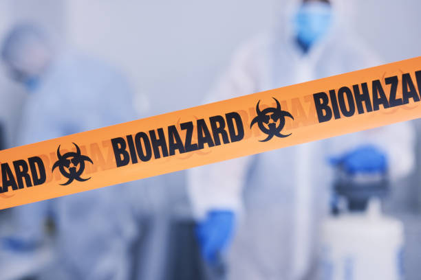 Professional Biohazard Cleanup technician working in Michigan, MI